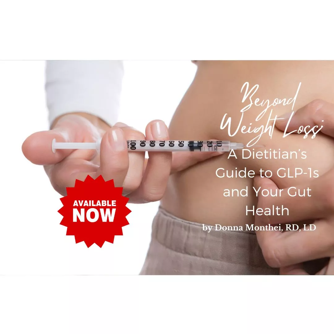 a person getting a GLP-1 injection indicating potential gut health issues and their impact on side effects.